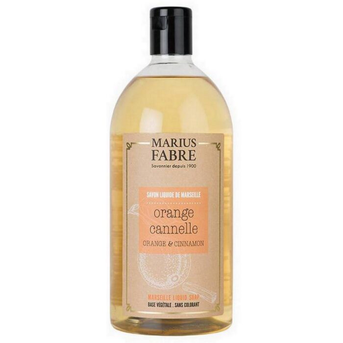 Savon liquide de Marseille Orange Cannelle, 1L