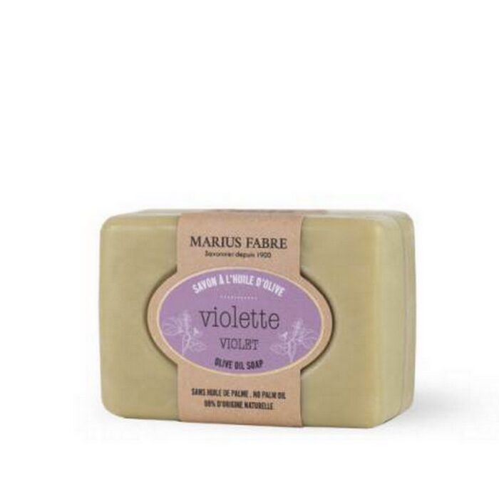 Savonnette parfumée à la Violette 100 g, sans huile de palme