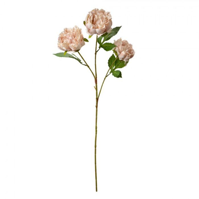 Fleur artificielle beige – Image 2